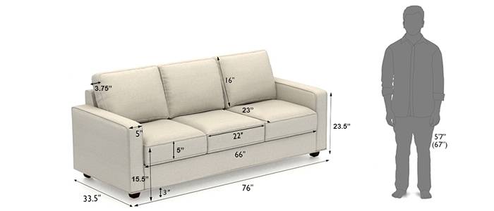 Apollo Sofa Set Urban Ladder Dimensions