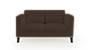 Lewis Sofa (Mocha, Fabric Sofa Material, Regular Sofa Size, Firm Cushion Type, Regular Sofa Type, Individual 2 Seater Sofa Component) by Urban Ladder