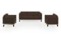 Lewis Sofa (Mocha, Fabric Sofa Material, Regular Sofa Size, Soft Cushion Type, Regular Sofa Type, Master Sofa Component) by Urban Ladder