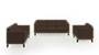 Lewis Sofa (Mocha, Fabric Sofa Material, Regular Sofa Size, Soft Cushion Type, Regular Sofa Type, Master Sofa Component) by Urban Ladder