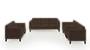 Lewis Sofa (Mocha, Fabric Sofa Material, Regular Sofa Size, Soft Cushion Type, Regular Sofa Type, Master Sofa Component) by Urban Ladder