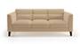 Lewis Sofa (Fabric Sofa Material, Regular Sofa Size, Soft Cushion Type, Regular Sofa Type, Individual 3 Seater Sofa Component, Sandshell Beige) by Urban Ladder - - 182477