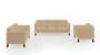 Lewis Sofa (Fabric Sofa Material, Regular Sofa Size, Soft Cushion Type, Regular Sofa Type, Master Sofa Component, Sandshell Beige) by Urban Ladder - - 182481