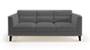 Lewis Sofa (Smoke, Fabric Sofa Material, Regular Sofa Size, Soft Cushion Type, Regular Sofa Type, Individual 3 Seater Sofa Component) by Urban Ladder - - 182527
