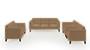 Lewis Sofa (Fabric Sofa Material, Regular Sofa Size, Soft Cushion Type, Regular Sofa Type, Master Sofa Component, Fawn Velvet) by Urban Ladder - - 182582