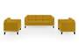 Lewis Sofa (Olive Green, Fabric Sofa Material, Regular Sofa Size, Firm Cushion Type, Regular Sofa Type, Master Sofa Component) by Urban Ladder