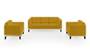 Lewis Sofa (Olive Green, Fabric Sofa Material, Regular Sofa Size, Firm Cushion Type, Regular Sofa Type, Master Sofa Component) by Urban Ladder