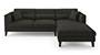 Lewis Sofa (Fabric Sofa Material, Regular Sofa Size, Firm Cushion Type, Sectional Sofa Type, Sectional Master Sofa Component, Graphite Grey) by Urban Ladder - - 183043