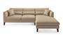 Lewis Sofa (Fabric Sofa Material, Regular Sofa Size, Soft Cushion Type, Sectional Sofa Type, Sectional Master Sofa Component, Sandshell Beige) by Urban Ladder - - 183357