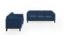 Lewis Sofa (Cobalt, Fabric Sofa Material, Regular Sofa Size, Soft Cushion Type, Regular Sofa Type, Master Sofa Component) by Urban Ladder - - 183857