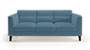 Lewis Sofa (Fabric Sofa Material, Regular Sofa Size, Soft Cushion Type, Regular Sofa Type, Individual 3 Seater Sofa Component, Colonial Blue) by Urban Ladder - - 183878