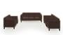 Lewis Sofa (Dark Earth, Fabric Sofa Material, Regular Sofa Size, Soft Cushion Type, Regular Sofa Type, Master Sofa Component) by Urban Ladder - - 183933