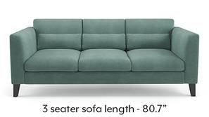 Lewis Sofa (Dusty Turquoise Velvet)