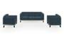 Lewis Sofa (Indigo Blue, Fabric Sofa Material, Regular Sofa Size, Soft Cushion Type, Regular Sofa Type, Master Sofa Component) by Urban Ladder - - 183980