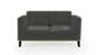 Lewis Sofa (Fabric Sofa Material, Regular Sofa Size, Soft Cushion Type, Regular Sofa Type, Individual 2 Seater Sofa Component, Graphite Grey) by Urban Ladder - - 184052