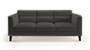 Lewis Sofa (Fabric Sofa Material, Regular Sofa Size, Soft Cushion Type, Regular Sofa Type, Individual 3 Seater Sofa Component, Graphite Grey) by Urban Ladder - - 184053