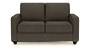 Apollo Sofa Set (Fabric Sofa Material, Regular Sofa Size, Firm Cushion Type, Regular Sofa Type, Individual 2 Seater Sofa Component, Ash Grey Velvet, Regular Back Type, Regular Back Height) by Urban Ladder - - 184170