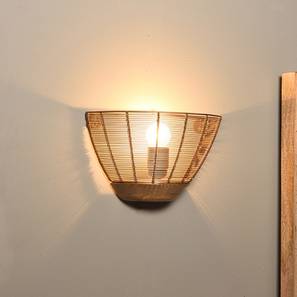 Wall Lights Lamps Urban Ladder Tupelo Wall Lamp Gold Shade Finish