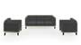 Lewis Sofa (Fabric Sofa Material, Regular Sofa Size, Firm Cushion Type, Regular Sofa Type, Master Sofa Component, Pebble Grey) by Urban Ladder - - 186609