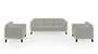 Lewis Sofa (Fabric Sofa Material, Regular Sofa Size, Soft Cushion Type, Regular Sofa Type, Master Sofa Component, Vapour Grey) by Urban Ladder - - 186659