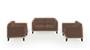 Lewis Sofa (Fabric Sofa Material, Regular Sofa Size, Soft Cushion Type, Regular Sofa Type, Master Sofa Component, Daschund Brown) by Urban Ladder - - 186708