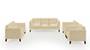 Lewis Sofa (Fabric Sofa Material, Regular Sofa Size, Soft Cushion Type, Regular Sofa Type, Master Sofa Component, Birch Beige) by Urban Ladder