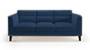 Lewis Sofa (Fabric Sofa Material, Regular Sofa Size, Soft Cushion Type, Regular Sofa Type, Individual 3 Seater Sofa Component, Lapis Blue) by Urban Ladder - - 186782