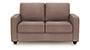 Apollo Sofa Set (Fabric Sofa Material, Compact Sofa Size, Firm Cushion Type, Regular Sofa Type, Individual 2 Seater Sofa Component, Daschund Brown, Regular Back Type, Regular Back Height) by Urban Ladder - - 187299