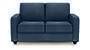 Apollo Sofa Set (Fabric Sofa Material, Compact Sofa Size, Firm Cushion Type, Regular Sofa Type, Individual 2 Seater Sofa Component, Lapis Blue, Regular Back Type, Regular Back Height) by Urban Ladder - - 187330