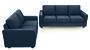 Apollo Sofa Set (Fabric Sofa Material, Compact Sofa Size, Firm Cushion Type, Regular Sofa Type, Master Sofa Component, Lapis Blue, Regular Back Type, Regular Back Height) by Urban Ladder - - 187335
