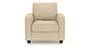 Apollo Sofa Set (Fabric Sofa Material, Regular Sofa Size, Soft Cushion Type, Regular Sofa Type, Individual 1 Seater Sofa Component, Birch Beige) by Urban Ladder