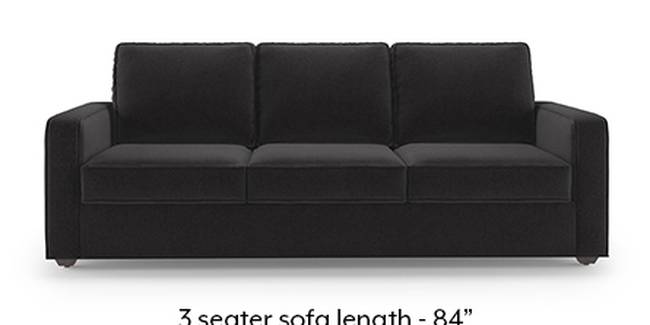 Apollo Sofa Set (Fabric Sofa Material, Regular Sofa Size, Soft Cushion Type, Regular Sofa Type, Master Sofa Component, Pebble Grey, Regular Back Type, Regular Back Height)