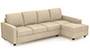 Apollo Sofa Set (Fabric Sofa Material, Regular Sofa Size, Soft Cushion Type, Sectional Sofa Type, Sectional Master Sofa Component, Birch Beige) by Urban Ladder