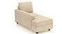 Apollo Sofa Set (Fabric Sofa Material, Regular Sofa Size, Soft Cushion Type, Sectional Sofa Type, Left Aligned Chaise Sofa Component, Birch Beige) by Urban Ladder