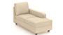 Apollo Sofa Set (Fabric Sofa Material, Regular Sofa Size, Soft Cushion Type, Sectional Sofa Type, Right Aligned Chaise Sofa Component, Birch Beige) by Urban Ladder