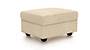 Apollo Sofa Set (Fabric Sofa Material, Regular Sofa Size, Soft Cushion Type, Regular Sofa Type, Ottoman Sofa Component, Birch Beige) by Urban Ladder