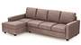 Apollo Sofa Set (Fabric Sofa Material, Regular Sofa Size, Soft Cushion Type, Sectional Sofa Type, Sectional Master Sofa Component, Daschund Brown, Regular Back Type, Regular Back Height) by Urban Ladder - - 188261