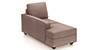 Apollo Sofa Set (Fabric Sofa Material, Regular Sofa Size, Soft Cushion Type, Sectional Sofa Type, Left Aligned Chaise Sofa Component, Daschund Brown, Regular Back Type, Regular Back Height) by Urban Ladder - - 188272