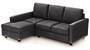 Apollo Sofa Set (Fabric Sofa Material, Regular Sofa Size, Soft Cushion Type, Sectional Sofa Type, Sectional Master Sofa Component, Pebble Grey, Regular Back Type, Regular Back Height) by Urban Ladder - - 188343