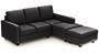 Apollo Sofa Set (Fabric Sofa Material, Regular Sofa Size, Soft Cushion Type, Sectional Sofa Type, Sectional Master Sofa Component, Pebble Grey, Regular Back Type, Regular Back Height) by Urban Ladder - - 188344