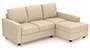 Apollo Sofa Set (Fabric Sofa Material, Compact Sofa Size, Soft Cushion Type, Sectional Sofa Type, Sectional Master Sofa Component, Birch Beige) by Urban Ladder