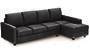 Apollo Sofa Set (Fabric Sofa Material, Compact Sofa Size, Soft Cushion Type, Sectional Sofa Type, Sectional Master Sofa Component, Pebble Grey, Regular Back Type, Regular Back Height) by Urban Ladder - - 188806