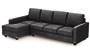 Apollo Sofa Set (Fabric Sofa Material, Compact Sofa Size, Soft Cushion Type, Sectional Sofa Type, Sectional Master Sofa Component, Pebble Grey, Regular Back Type, Regular Back Height) by Urban Ladder - - 188807