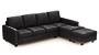 Apollo Sofa Set (Fabric Sofa Material, Compact Sofa Size, Soft Cushion Type, Sectional Sofa Type, Sectional Master Sofa Component, Pebble Grey, Regular Back Type, Regular Back Height) by Urban Ladder - - 188808