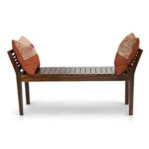 Benches Design Solid Wood Bench in Teak Finish