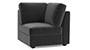 Apollo Sofa Set (Fabric Sofa Material, Regular Sofa Size, Soft Cushion Type, Corner Sofa Type, Corner Sofa Component, Pebble Grey, Regular Back Type, Regular Back Height) by Urban Ladder - - 191116