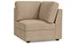 Apollo Sofa Set (Fabric Sofa Material, Regular Sofa Size, Soft Cushion Type, Corner Sofa Type, Corner Sofa Component, Sandshell Beige) by Urban Ladder