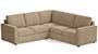 Apollo Sofa Set (Fabric Sofa Material, Regular Sofa Size, Soft Cushion Type, Corner Sofa Type, Corner Master Sofa Component, Sandshell Beige, Regular Back Type, Regular Back Height) by Urban Ladder - - 191349