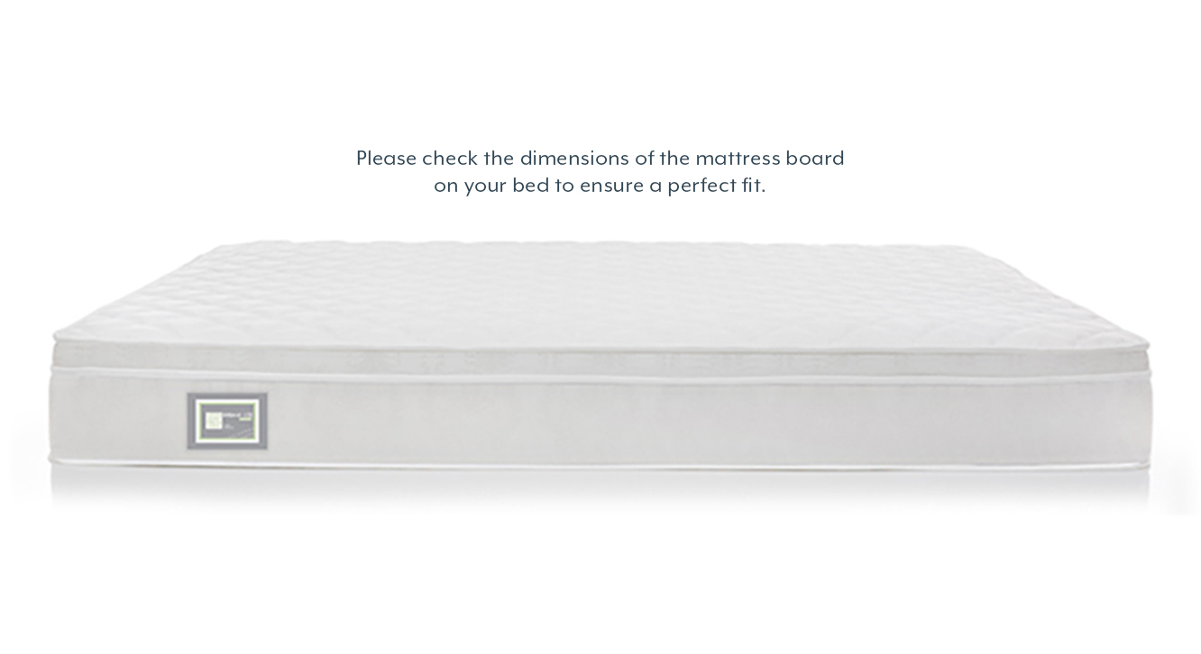 Dreamlite Bonnel Spring Mattress with Eurotop Urban Ladder