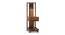 Barrow Bedside Table With Lamp (Teak Finish) by Urban Ladder - Front View Design 1 - 194750